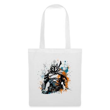 Spartiate / Guerrier / Combattant / Ancien / Sparte - Sac en tissu - blanc - Devant