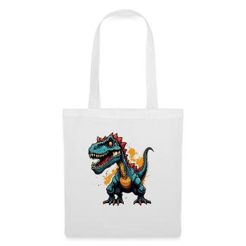 Dinosaur / Animal / Prehistoric / Reptile / Boys - Tote Bag - white - Front
