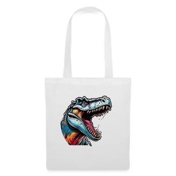 Dinosaur / Animal / Prehistoric / Reptile / Boys - Tote Bag - white - Front