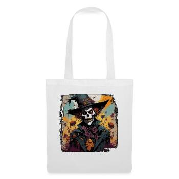 Scarecrow / Harvest Worker / Corn Field / Field - Tote Bag - white - Front