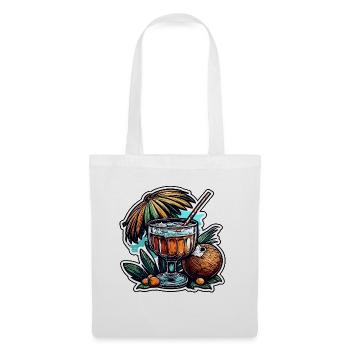 Cocktail / Bar / Mixing / Drink / Exotic / Club - Tote Bag - white - Front
