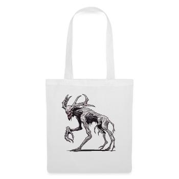 Wendigo / böser Geist / Besitzergreifend / Horror - Stoffbeutel - Weiß - Vorne