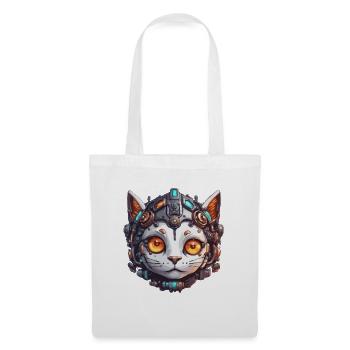 Robot Animal / AI / Mechanized Animals / Comic - Tote Bag - white - Front