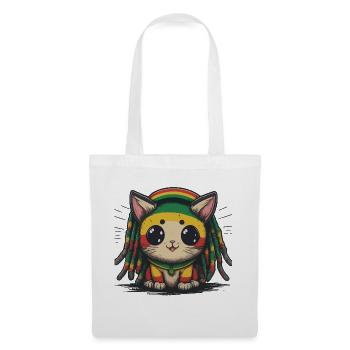 Lion Reggaeton - Sac en tissu - blanc - Devant