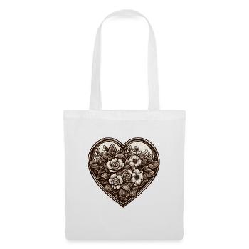 Heart / Mother's Day / Love / Holidays / Love - Tote Bag - white - Front