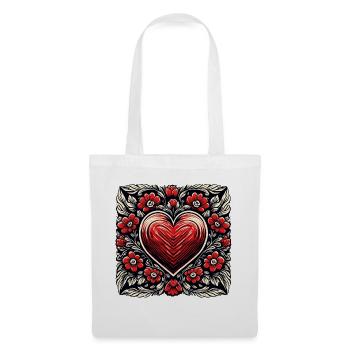Heart / Mother's Day / Love / Holidays / Love - Tote Bag - white - Front