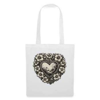 Heart / Mother's Day / Love / Holidays / Love - Tote Bag - white - Front