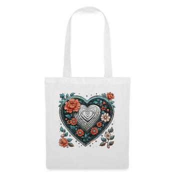 Heart / Mother's Day / Love / Holidays / Love - Tote Bag - white - Front