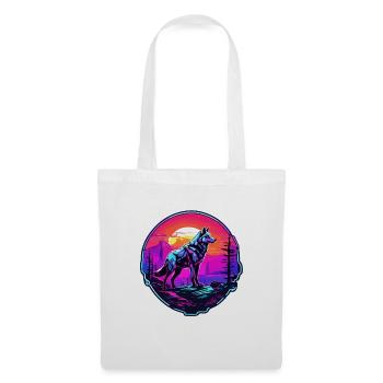 Wolf / Pack / Forest / Wild / Wildlife / Howl - Tote Bag - white - Front