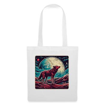 Wolf / Pack / Forest / Wild / Wildlife / Howl - Tote Bag - white - Front