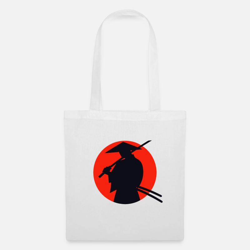 Samurai - Tote Bag - white