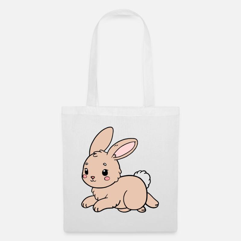 Lapin Lapin - Sac en tissu - blanc