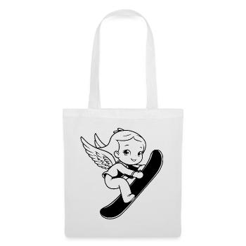 Snowboard Angel - Tote Bag - white - Front