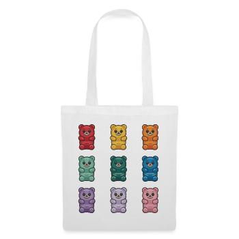 Adorable Gummy Bear Collection - Tote Bag - white - Front