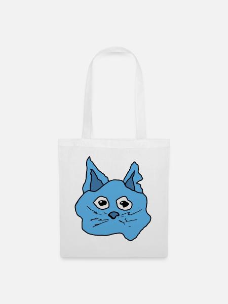Blob The Cat - Stoffbeutel - Weiß