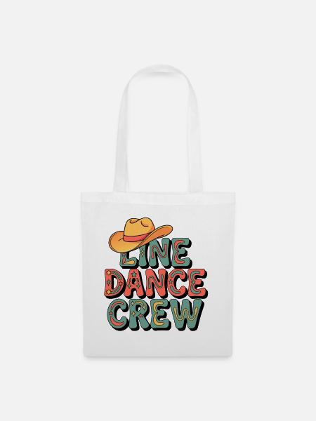 Country Dance Crew - Stoffbeutel - Weiß