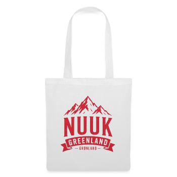 Nuuk - Greenland - Artic Ocean - Denmark - Stoffbeutel - Weiß - Vorne