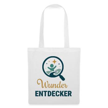 Wunder Entdecker - Stoffbeutel - Weiß - Vorne
