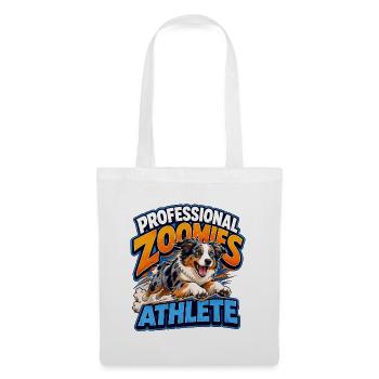 Australian Shepherd - Stoffbeutel - Weiß - Vorne