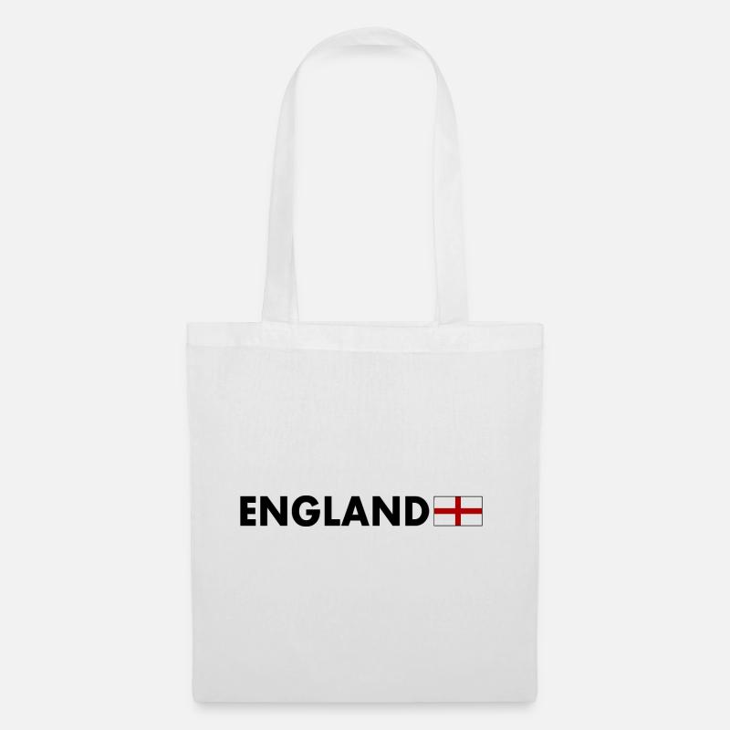 England - Stoffbeutel - Weiß