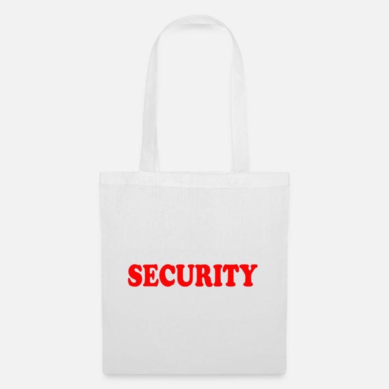 Security - Stoffbeutel - Weiß