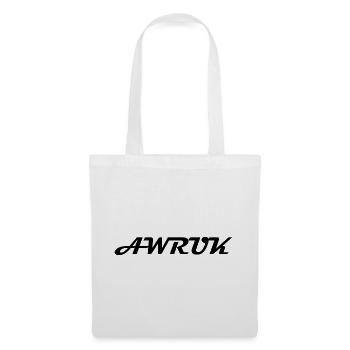 AWRUK - Stoffbeutel - Weiß - Vorne