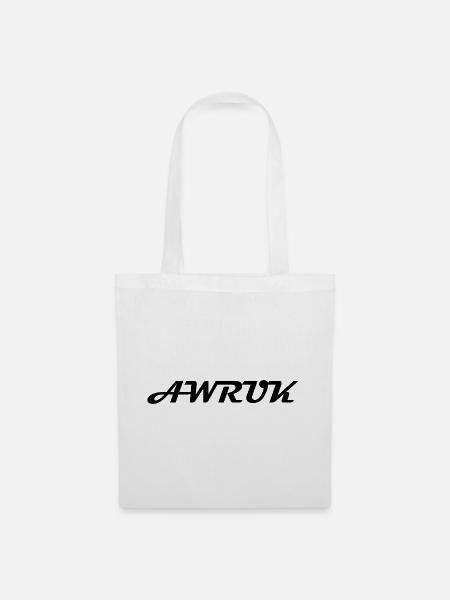 AWRUK - Stoffbeutel - Weiß