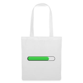 Average gauge Green (three quarters) - Tote Bag - white - Front