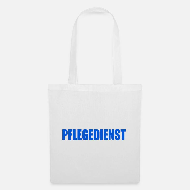 pflegedienst - Stoffbeutel - Weiß