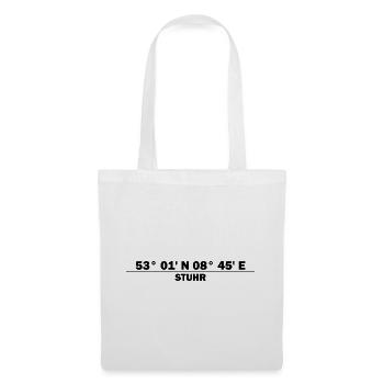 Coordonnées Stuhr - Sac en tissu - blanc - Devant