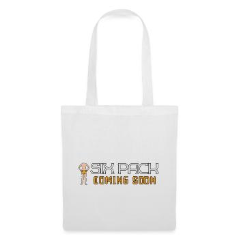 Six Pack à venir 19 - Sac en tissu - blanc - Devant