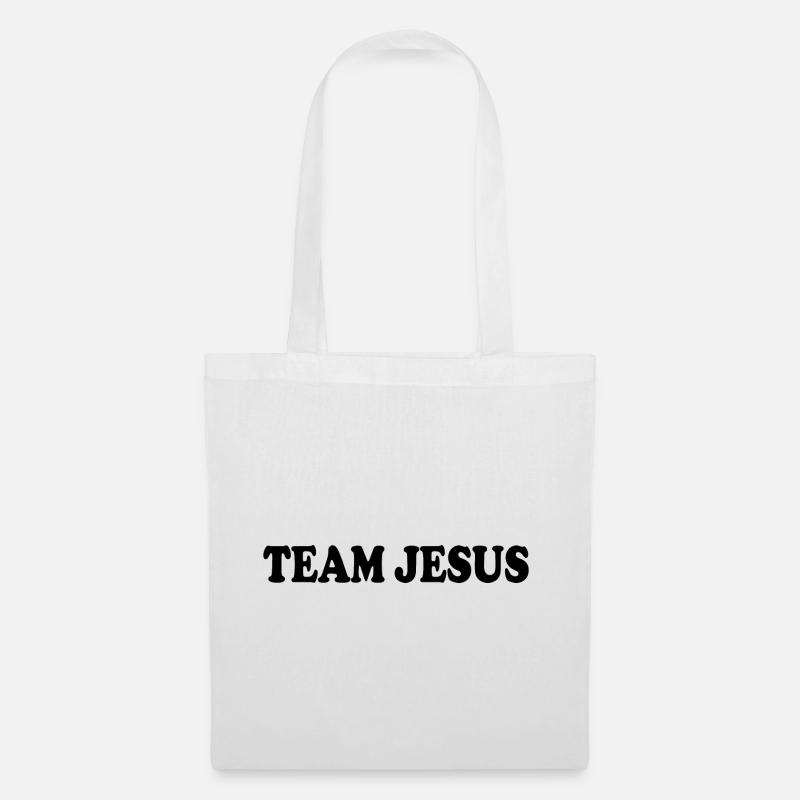 Team jesus - Sac en tissu - blanc