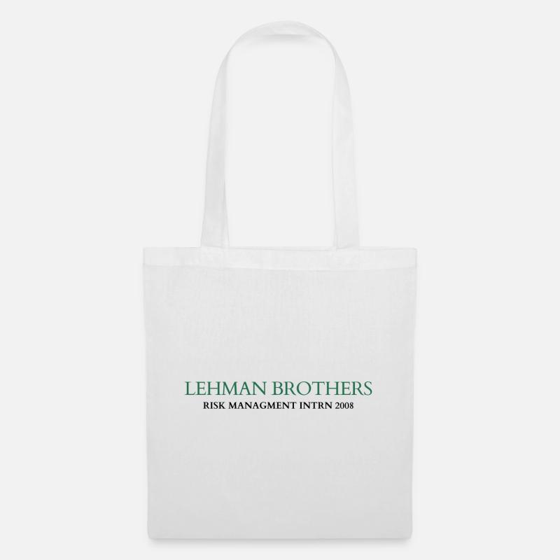 Lehman Brothers Risk Management Intern 2008 - Stoffbeutel - Weiß