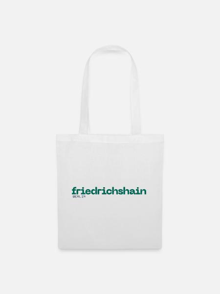 Friedrichshain - Berlin Kreuzberg - Stoffbeutel - Weiß