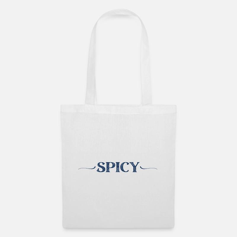 SPICY - Tote Bag - white