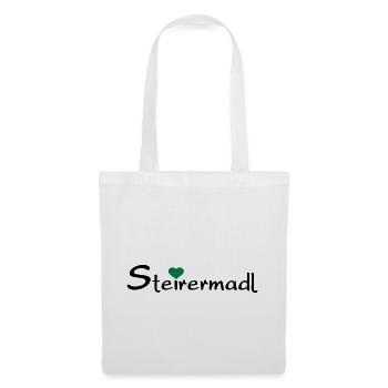 Steirermadl - Stoffbeutel - Weiß - Vorne