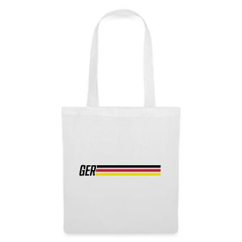germany team deutschland - Sac en tissu - blanc - Devant