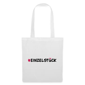 Einzelstück - Stoffbeutel - Weiß - Vorne