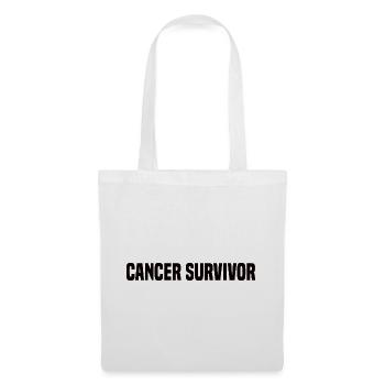 Cancer Survivor - Stoffbeutel - Weiß - Vorne