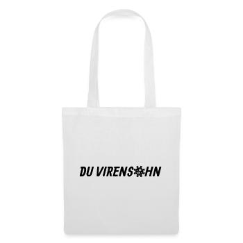 You son of a virus - Tote Bag - white - Front