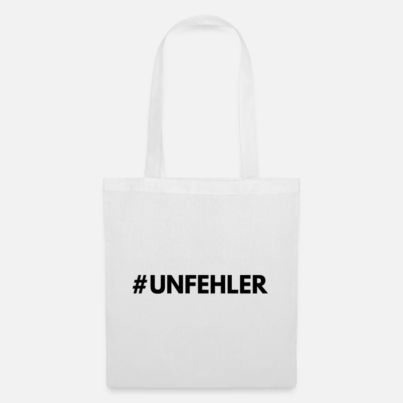 #Unfehler - Tote Bag - white