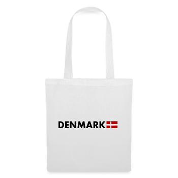 Dänemark - Stoffbeutel - Weiß - Vorne