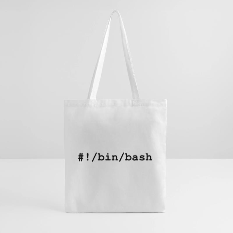 Shell bash / bourne-again sous Linux et Unix Sac en tissu