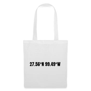 Laredo Texas USA Coordinates - Tote Bag - white - Front