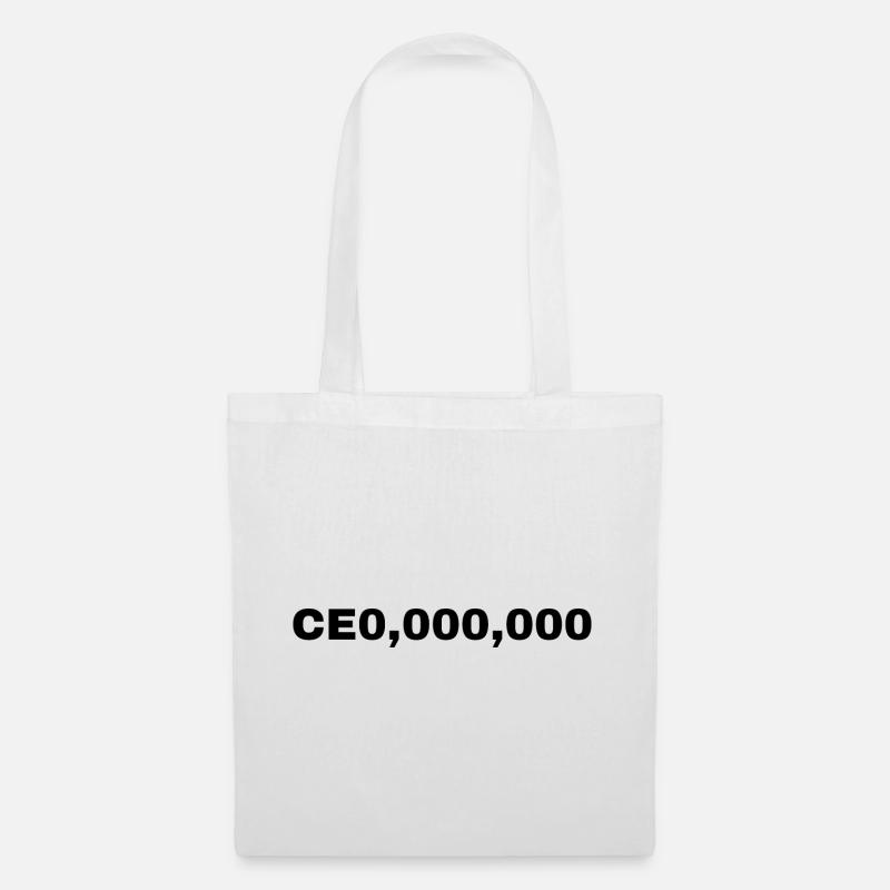 The Corner Office CEO,leader,entrepreneur,founder - Stoffbeutel - Weiß