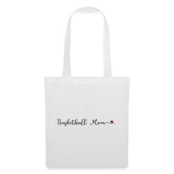 Basketball Mama - Stoffbeutel - Weiß - Vorne