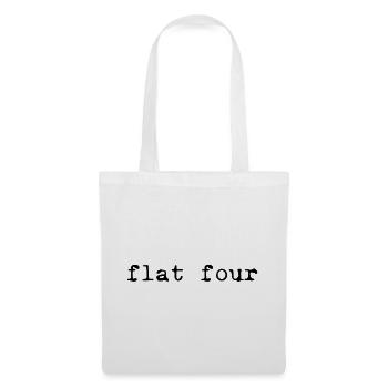 Flat six - Tote Bag - white - Front
