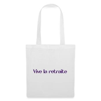 RETIREMENT. HAPPY RETIREMENT. HAPPY RETREAT - Tote Bag - white - Front