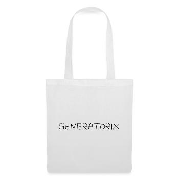 Generatorix - Stoffbeutel - Weiß - Vorne