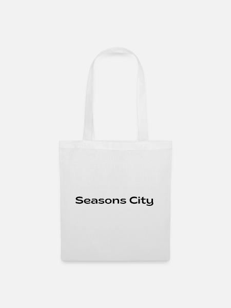 Seasons City - Stoffbeutel - Weiß